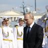 Путин встретил иностранных гостей парада в честь Дня ВМФ в Петербурге