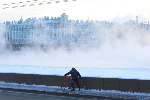 Петербуржцам рассказали, как спастись от обморожения в Рождество