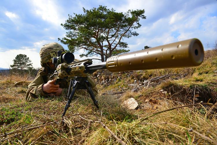 Снайпер ополчения уничтожил солдата из «Королевской бригады» ВСУ под Донецком