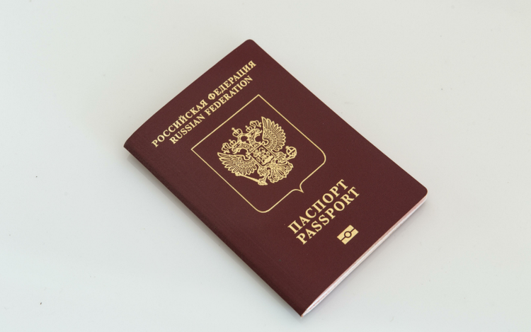 В Луганске показали самую большую копию паспорта РФ