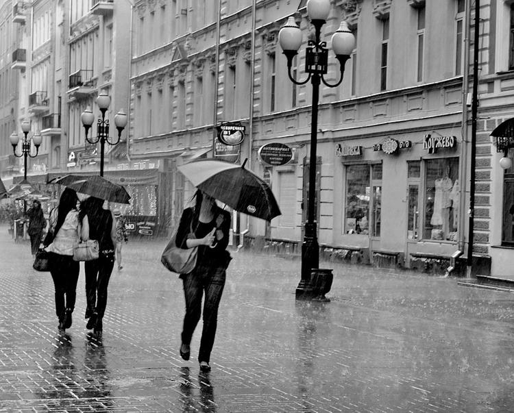 Москвичей предупреждают о дождях во вторник