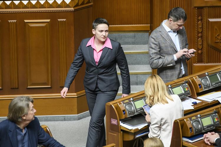 Надежда Савченко решила избраться в новый парламент Украины от Донбасса