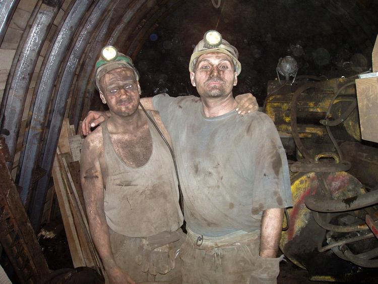 На Украине бастуют шахтеры