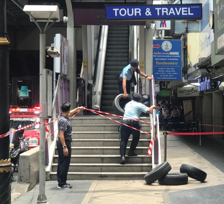 В Бангкоке произошла серия взрывов, есть пострадавшие