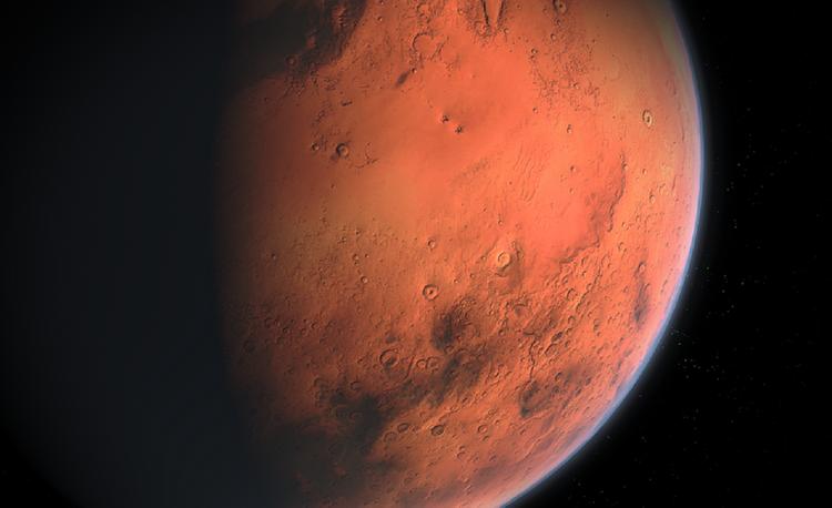 Специалисты NASA обнаружили на Марсе повышенный уровень кислорода