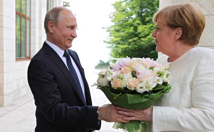 Владимир Путин провел встречу с Ангелой Меркель