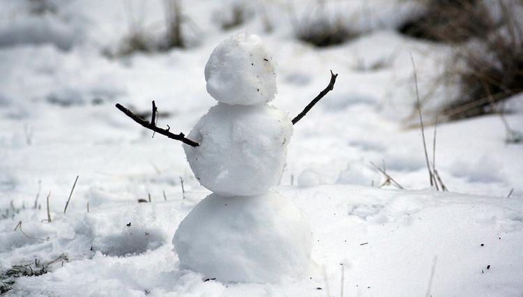 В Казани налепят снеговиков