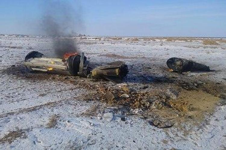 Обломки, обнаруженные в Актюбинской области Казахстана, не представляют опасности
