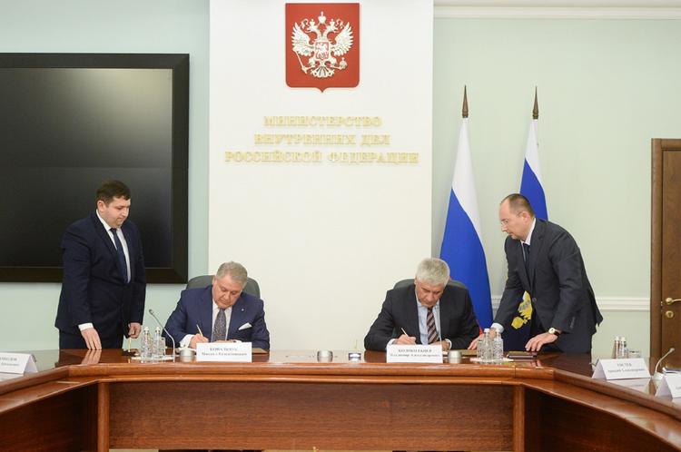 Колокольцев и Ковальчук подписали Соглашение о взаимодействии между МВД России и НИЦ «Курчатовский институт»
