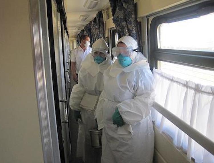 Специалисты «РЖД-Медицина» следят за пассажирами поездов с ОРВИ