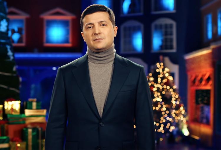 У президента Украины не оплатили новогоднее обращение