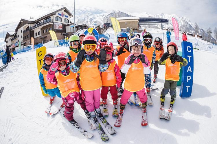 Всероссийские детские соревнования по фристайлу прошли в горах Сочи