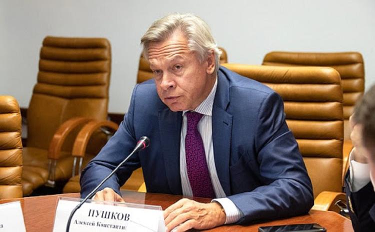 Пушков объяснил поведение радикалов у здания посольства РФ в Киеве: «в ЕС хода нет, в НАТО не принимают, Крым потерян»