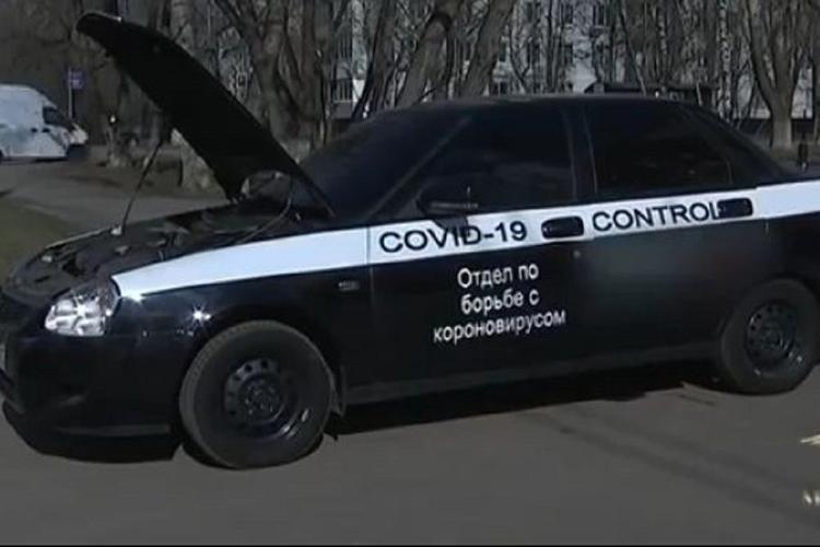 В Москве задержали автомобильного «борца с коронавирусом» 