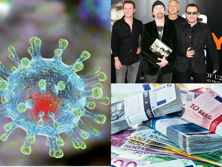 Рокеры из U2 потратили на борьбу с коронавирусом 10 миллионов евро