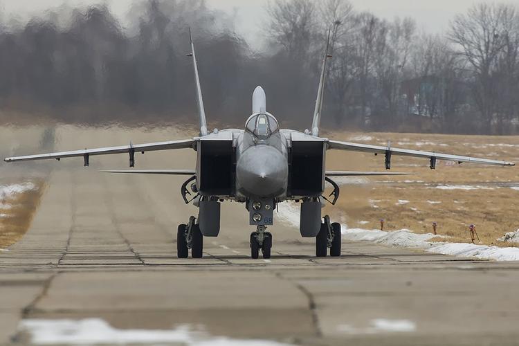 Истребитель МиГ-31 ВВС Казахстана  разбился  под Карагандой 
