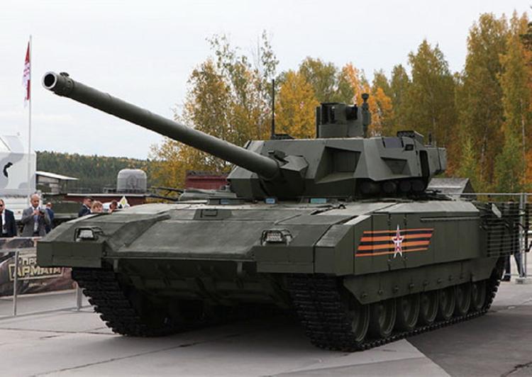 В Сирии прошли испытания российского танка «Армата»