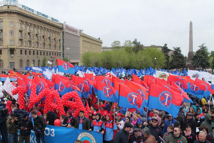 Волгоградские профсоюзы проведут первомайский онлайн-фотомарафон