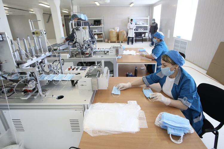 В Челябинске запустили производство медицинских масок