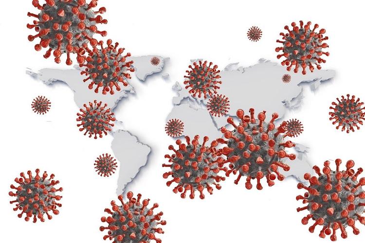 Россия занимает пятое место в мире по числу больных коронавирусом