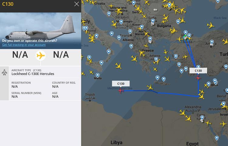 Из Стамбула летят сразу два военных транспортника по ливийскому маршруту