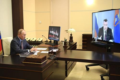 Путин поддержал кандидатуру Александра Никитина на выборах губернатора Тамбовской области