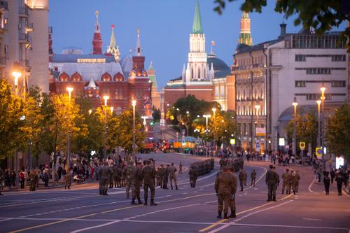Генеральная репетиция парада Победы состоялась в Москве