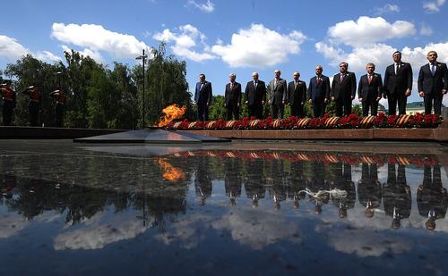 В Кремле  прошел прием прибывших на парад Победы лидеров стран