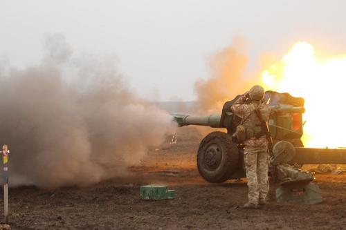 Видео уничтожения минометной позиции Народной милиции ДНР выложили военные ВСУ