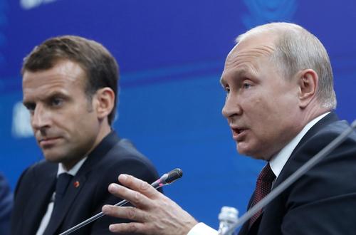 Путин и Макрон 26 июня проведут переговоры