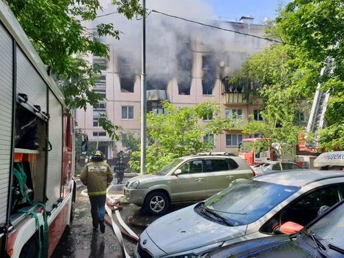 Очевидец рассказала о взрыве в московском доме
