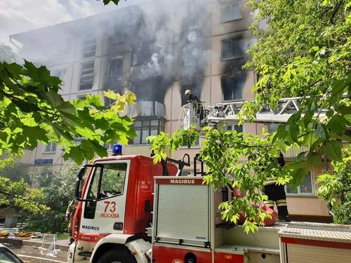 Названа причина взрыва и пожара в доме на северо-востоке Москвы