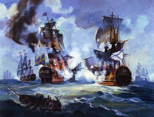 В этот день в 1790 году произошло Выборгское морское сражение 