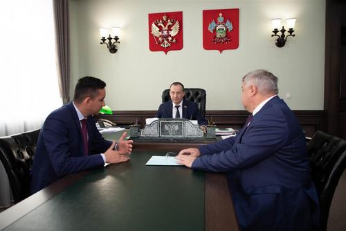 Спикер ЗСК провел рабочую встречу с министром ТЭК и ЖКХ Кубани