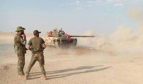 Турецкие войска обстреляли позиции сирийской правительственной армии 