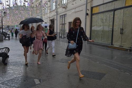 В Москве объявлен «желтый» уровень погодной опасности