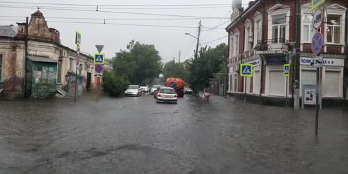 Больше 20 мм осадков выпало в Краснодаре за два часа