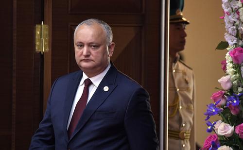 Президент Молдавии прибыл с рабочим визитом в Москву