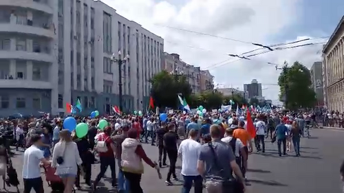 Хабаровск продолжает митинговать