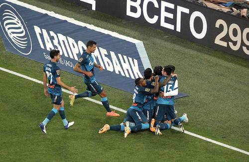 «Зенит» одержал уверенную победу над «ЦСКА» - 2:1