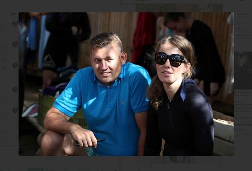 В сети есть фото Собчак с мужем Тихановской. Они встречались в Израиле
