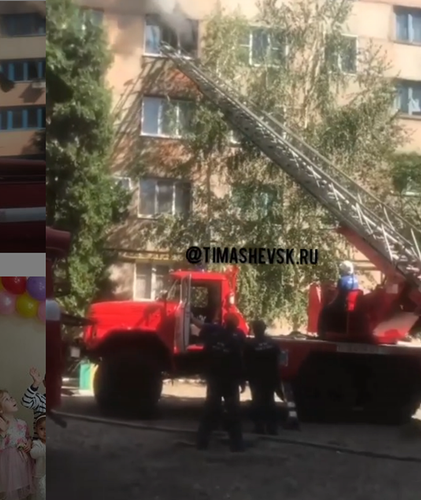 В пожаре в собственной квартире погиб 50-летний житель Тимашевска