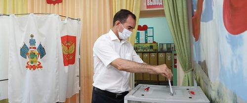 На губернаторских выборах на Кубани победил действующий глава региона Кондратьев