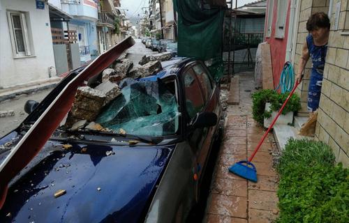 На Грецию обрушился ураган Янош