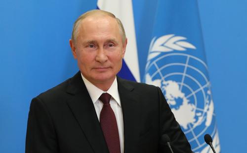 Путин призвал использовать «авторитет ООН» для укрепления «гуманитарной, человеческой составляющей» в отношениях между странами 