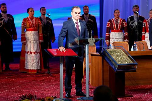 Вениамин Кондратьев официально вступил в должность губернатора Кубани