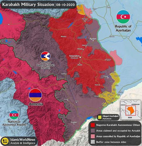 Россия предлагает Армении и Азербайджану перемирие  