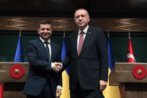 Лидер Украины скатался в гости к своему турецкому коллеге  