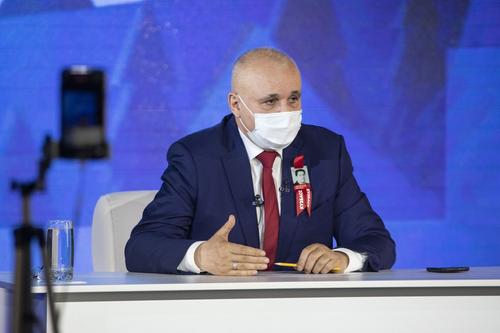 Губернатор Кузбасса Цивилев сообщил, что они с супругой заразились коронавирусом