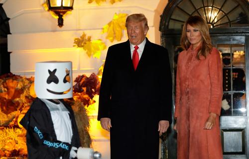 Как Трамп отпраздновал Хэллоуин